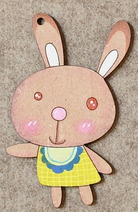 토끼(베이비) 7cm [팬시우드]우드아트