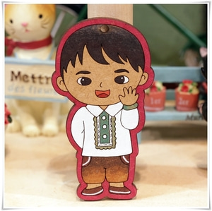 필리핀 소년 8cm (세계전통의상,다문화체험,다문화가족지원센터)