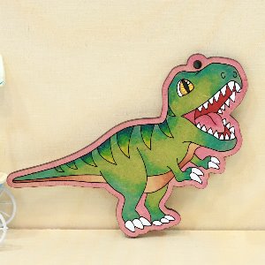 공룡-티라노사우루스(리얼) 10cm [팬시우드]우드아트