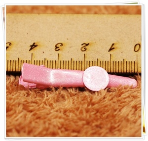 집게핀 원판[핑크][45mm]