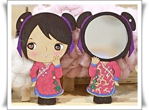 중국소녀 [손거울][다문화] 13cm